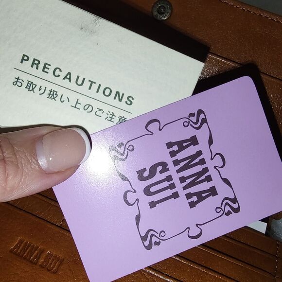 Anna Sui ladybug butterfly wallet EUC - Picture 8 of 12